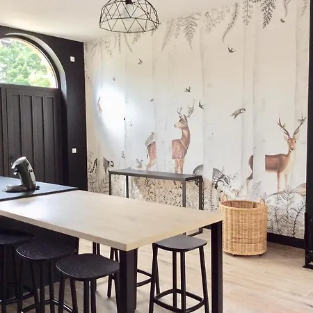 Villa Aux Bois Dores De La Ferme De Sorval, Animaux De La Ferme, Fitness *