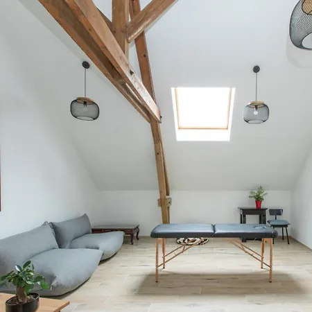 Aux Bois Dores De La Ferme De Sorval, Animaux De La Ferme, Fitness 빌라